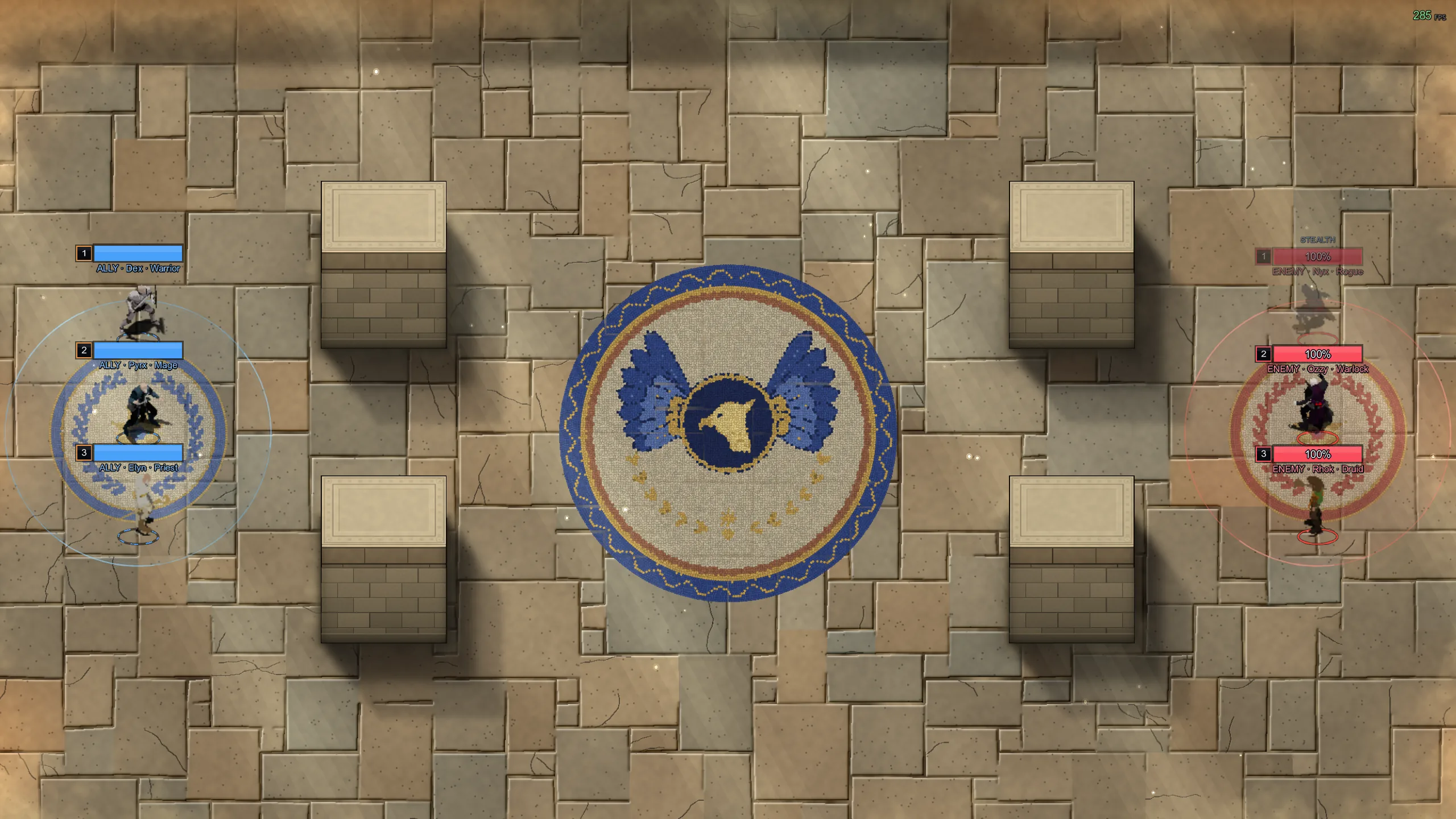 Gryphon Court arena in ArenaPulse